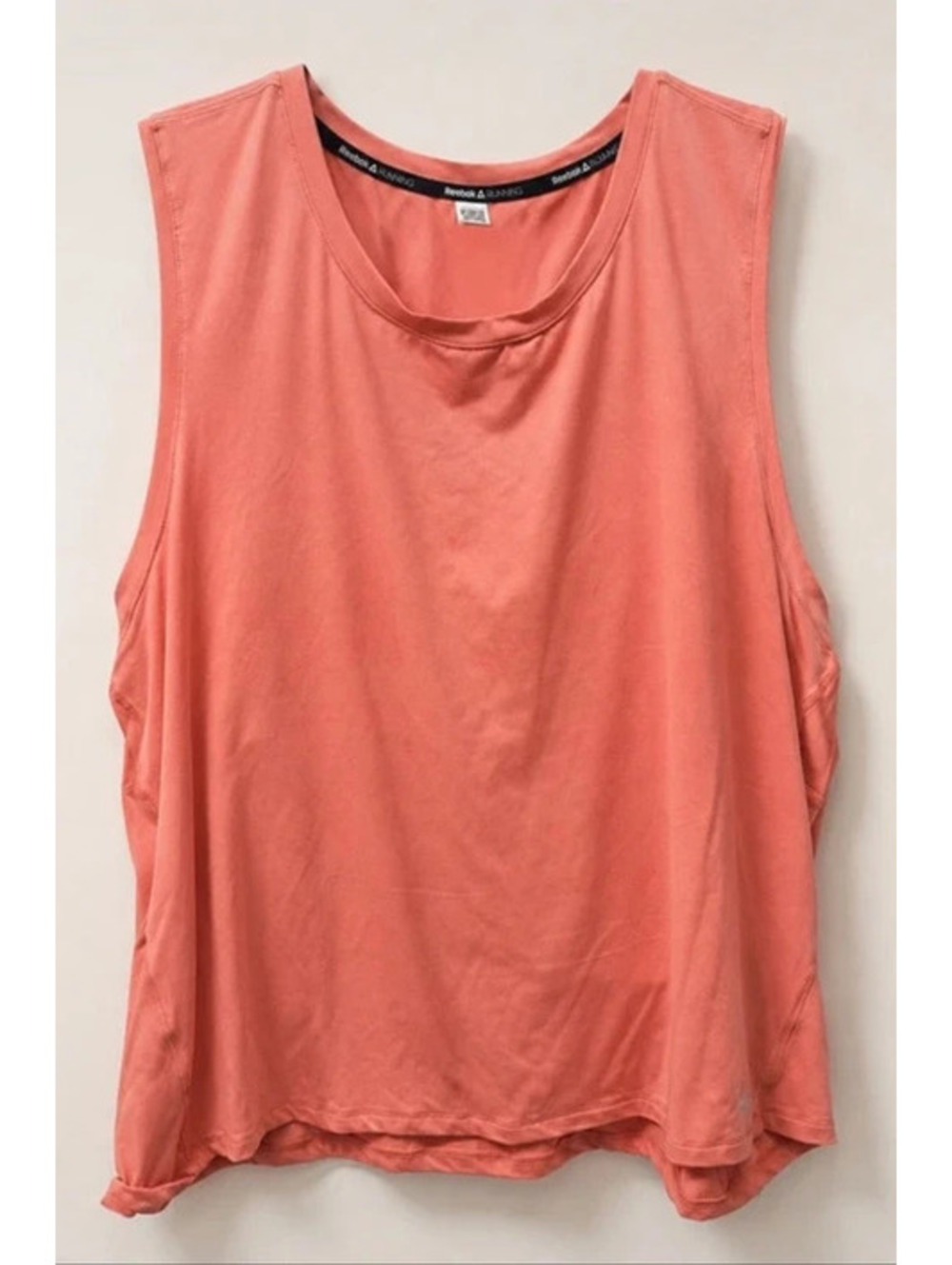 Reebok Running Coral Sleeveless Athletic Tank Top XXL
